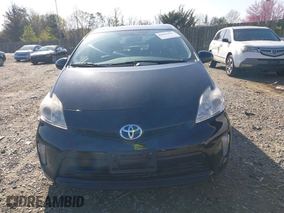 2013 Toyota Prius One with VIN JTDKN3DU7D5590828, listed as a IAAI auction lot 41892483 with 100,925 mi miles. Bid and sale history available at carsss.com. Image 12.