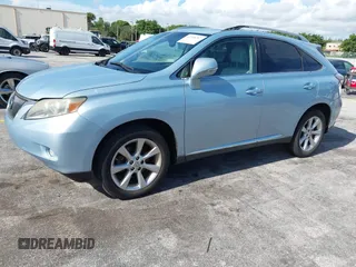 2010 Lexus RX 350 with VIN JTJZK1BA0A2403749, listed as a IAAI auction lot 42708297 with 133,999 mi miles and . Bid and sale history available at DreamBid. Image 2.