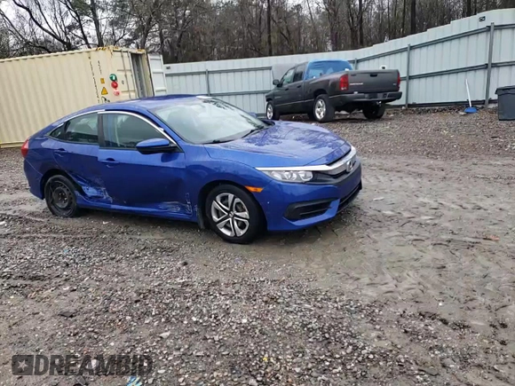 2016 Honda Civic Sedan LX with VIN 19XFC2F55GE014946, listed as a Copart auction lot 48106205 with 32,324 mi miles and Salvage Title. Bid and sale history available at carsss.com. Image 10.