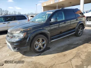 2016 Dodge Journey Crossroad z VIN 3C4PDCGG7GT107664, wystawiony jako Copart lot #49380155 z przebiegiem Nie podano mil oraz Szkoda całkowita • Salvage title. Historia ofert i sprzedaży dostępna na DreamBid. Obrazek 1.