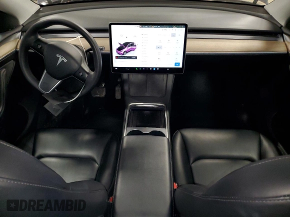 2023 Tesla Model Y Long Range with VIN 7SAYGDEE8PA034239, listed as a Copart auction lot 46429785 with 66,944 mi miles and Non Repairable. Bid and sale history available at DreamBid. Image 8.