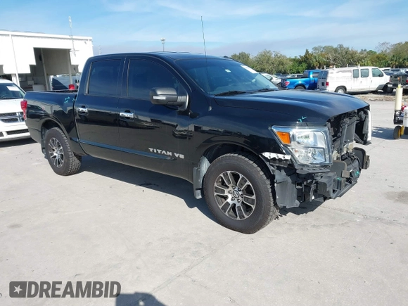 2020 Nissan Titan Platinum Reserve with VIN 1N6AA1EF0LN507232, listed as a IAAI auction lot 41432976 with 88,203 mi miles and . Bid and sale history available at DreamBid. Image 1.