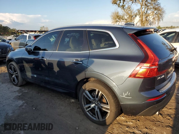2020 Volvo XC60 Momentum with VIN YV4102DK1L1550069, listed as a Copart auction lot 73851154 with Not provided miles and Non repairable. Bid and sale history available at DreamBid. Image 2.