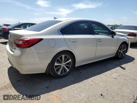 2016 Subaru Legacy Limited with VIN 4S3BNBL61G3040456, listed as a Copart auction lot 53948475 with 50,537 mi miles and Salvage title. Bid and sale history available at DreamBid. Image 3.