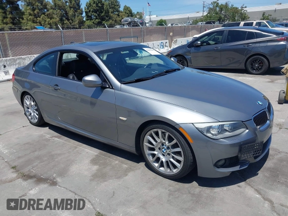 2012 BMW 3 Series 328i with VIN WBAKE5C59CJ106585, listed as a IAAI auction lot 42609841 with 145,617 mi miles and . Bid and sale history available at DreamBid. Image 1.