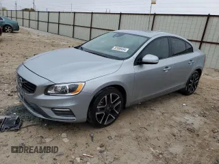 2018 Volvo S60 Dynamic with VIN YV126MFL7J2459560, listed as a Copart auction lot 82999494 with 47,513 mi miles and Salvage Title. Bid and sale history available at carsss.com. Image 1.