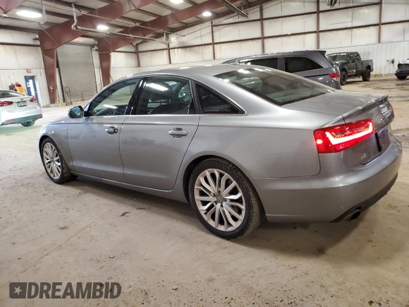 2013 Audi A6 3.0T Premium Plus with VIN WAUGGAFC8DN013487, listed as a Copart auction lot 49599095 with 135,739 mi miles and Clean Title. Bid and sale history available at carsss.com. Image 2.