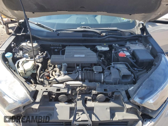 2019 Honda CR-V EX with VIN 2HKRW1H52KH505734, listed as a Copart auction lot 50371485 with 108,281 mi miles and Salvage Title. Bid and sale history available at DreamBid. Image 12.