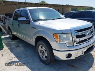 2014 Ford F-150 XL with VIN 1FTFW1CF7EKD93151, listed as a IAAI auction lot 42329436 with 155,615 mi miles and . Bid and sale history available at DreamBid. Image 1.