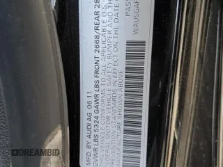2012 Audi A7 Prestige with VIN WAUSGAFC8CN015376, listed as a Copart auction lot 41500135 with 109,981 mi miles and Salvage title. Bid and sale history available at DreamBid. Image 12.