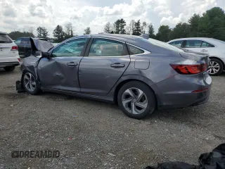 2020 Honda Insight EX with VIN 19XZE4F54LE012487, listed as a Copart auction lot 63111605 with Not provided miles and Salvage title. Bid and sale history available at DreamBid. Image 2.