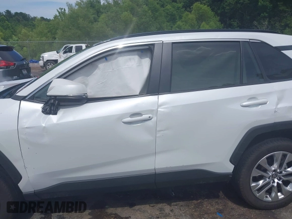 2024 Toyota RAV4 XLE Premium with VIN 2T3C1RFV5RW362478, listed as a IAAI auction lot 42504047 with 9,975 mi miles and . Bid and sale history available at DreamBid. Image 6.