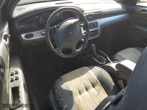 2004 Chrysler Sebring LXi with VIN 1C3EL55R34N239301, listed as a Copart auction lot 75417054 with 92,024 mi miles and Non Repairable. Bid and sale history available at carsss.com. Image 8.