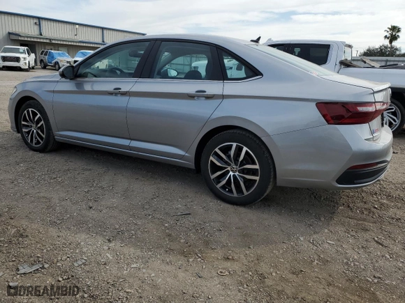 2025 Volkswagen Jetta SE with VIN 3VWEX7BU7SM031155, listed as a Copart auction lot 47202095 with 110 mi miles and Salvage Title. Bid and sale history available at carsss.com. Image 2.