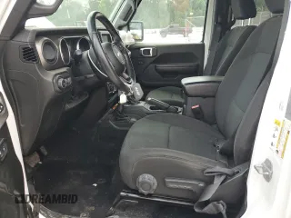 2018 Jeep Wrangler Unlimited Sport S z VIN 1C4HJXDG8JW165597, wystawiony jako Copart lot #59629255 z przebiegiem 73 305 mil mil oraz Szkoda całkowita • Salvage title. Historia ofert i sprzedaży dostępna na DreamBid. Obrazek 7.