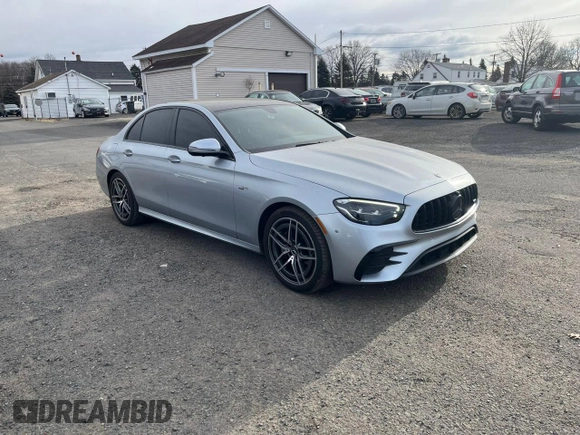 2021 Mercedes-Benz E-Class AMG E 53 with VIN W1KZF6BB4MA883193, listed as a Copart auction lot 87842555 with 53,826 mi miles and Clean Title. Bid and sale history available at carsss.com. Image 4.