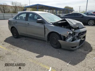 2008 Mitsubishi Lancer DE with VIN JA3AU16UX8U040419, listed as a Copart auction lot 52214375 with 134,818 mi miles and Salvage Title. Bid and sale history available at DreamBid. Image 4.
