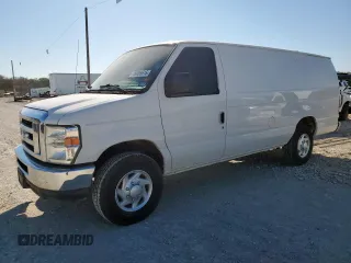 2013 Ford Econoline Cargo Commercial with VIN 1FTNS1EW4DDB31580, listed as a Copart auction lot 49806615 with 171,500 mi miles and Clean Title. Bid and sale history available at carsss.com. Image 1.