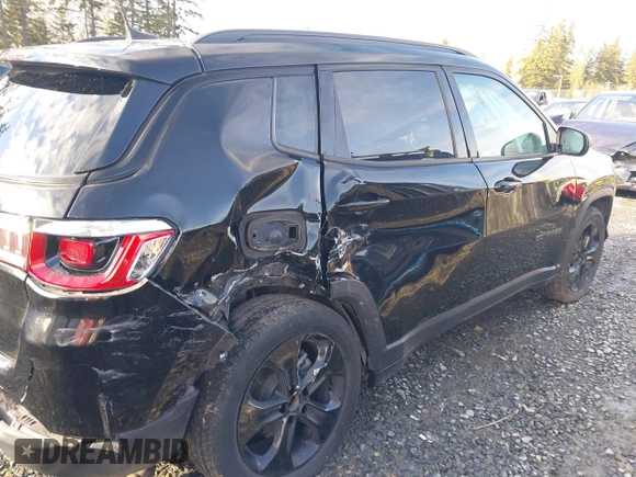 2020 Jeep Compass Latitude z VIN 3C4NJDBB6LT164241, wystawiony jako IAAI lot #41502823 z przebiegiem 75 314 mil mil oraz . Historia ofert i sprzedaży dostępna na DreamBid. Obrazek 6.