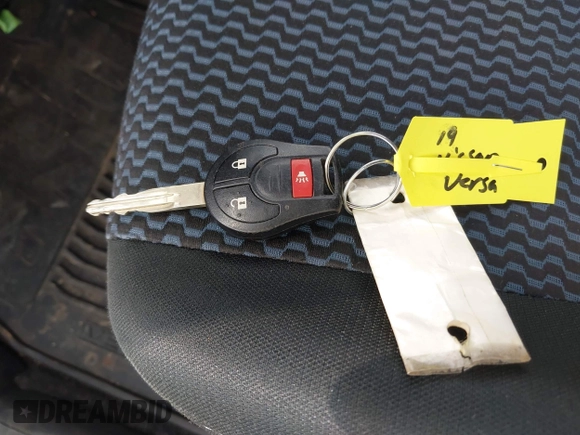 2019 Nissan Note SV with VIN 3N1CE2CP4KL366202, listed as a IAAI auction lot 42140654 with 55,274 mi miles and . Bid and sale history available at DreamBid. Image 11.