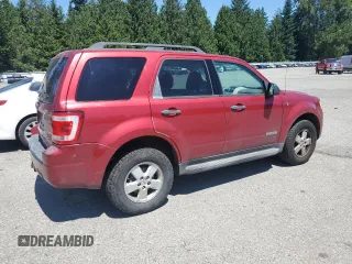 2008 Ford Escape XLT with VIN 1FMCU93128KA72839, listed as a Copart auction lot 63145615 with 202,711 mi miles and Clean title. Bid and sale history available at DreamBid. Image 3.