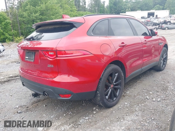 2018 Jaguar F-Pace 30t Premium with VIN SADCJ2GX8JA329196, listed as a IAAI auction lot 42202482 with 80,132 mi miles and . Bid and sale history available at DreamBid. Image 4.