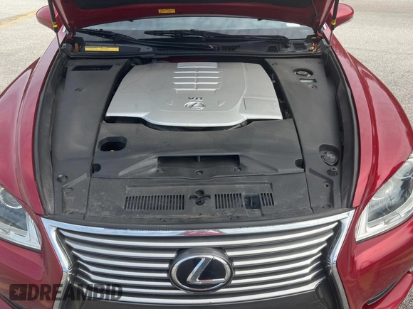 2015 Lexus LS 460 with VIN JTHBL5EF8F5135294, listed as a Copart auction lot 64402185 with 92,515 mi miles and Clean title. Bid and sale history available at DreamBid. Image 12.