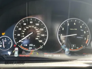 2016 BMW 5 Series 550i with VIN WBAKN9C59GD963159, listed as a Copart auction lot 50718175 with 113,715 mi miles and Salvage title. Bid and sale history available at DreamBid. Image 9.