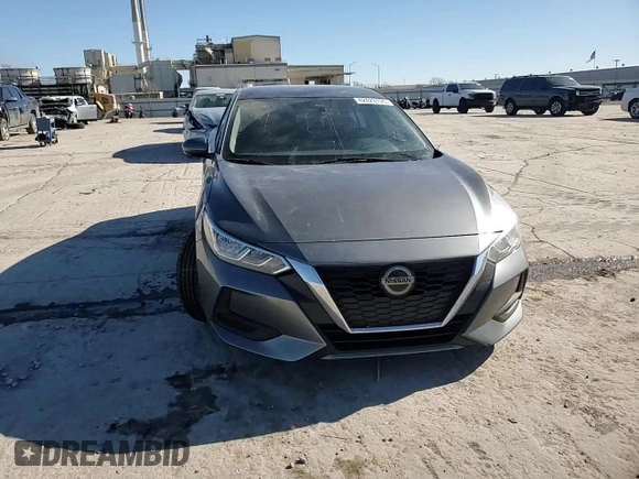 2020 Nissan Sentra SV with VIN 3N1AB8CV6LY268858, listed as a Copart auction lot 42423155 with 92,426 mi miles and Salvage Title. Bid and sale history available at carsss.com. Image 10.