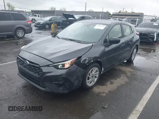2024 Subaru Impreza with VIN JF1GUABCXR8905382, listed as a IAAI auction lot 41905321 with 3,085 mi miles and . Bid and sale history available at DreamBid. Image 2.