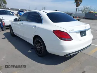 2021 Mercedes-Benz C 300 with VIN W1KWF8DB9MR611445, listed as a IAAI auction lot 41960300 with 32,862 mi miles and . Bid and sale history available at DreamBid. Image 3.
