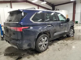 2023 Toyota Sequoia SR5 with VIN 7SVAAABAXPX012869, listed as a Copart auction lot 42191585 with 13,544 mi miles and Salvage Title. Bid and sale history available at carsss.com. Image 3.