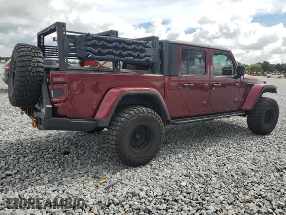 2021 Jeep Gladiator Mojave with VIN 1C6JJTEG9ML552066, listed as a Copart auction lot 63480955 with 55,677 mi miles and Salvage title. Bid and sale history available at DreamBid. Image 3.