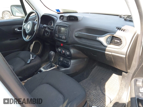 2017 Jeep Renegade Altitude with VIN ZACCJBBB5HPF18714, listed as a IAAI auction lot 42449862 with 119,183 mi miles and . Bid and sale history available at DreamBid. Image 5.