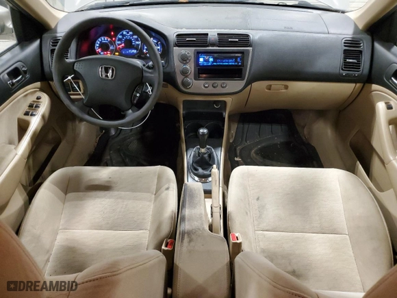 2005 Honda Civic Hybrid with VIN JHMES95675S024534, listed as a Copart auction lot 80716274 with 271,845 mi miles and Clean Title. Bid and sale history available at carsss.com. Image 8.