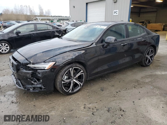 2025 Volvo S60 Plus with VIN 7JRL12GC1SG364946, listed as a Copart auction lot 79578984 with 3,070 mi miles and Clean Title. Bid and sale history available at carsss.com. Image 1.