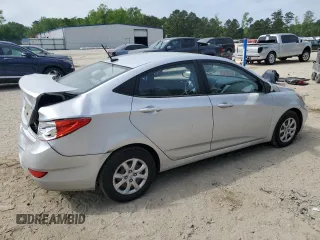 2014 Hyundai Accent GLS with VIN KMHCT4AEXEU637513, listed as a Copart auction lot 53879915 with 178,942 mi miles and Salvage Title. Bid and sale history available at carsss.com. Image 3.