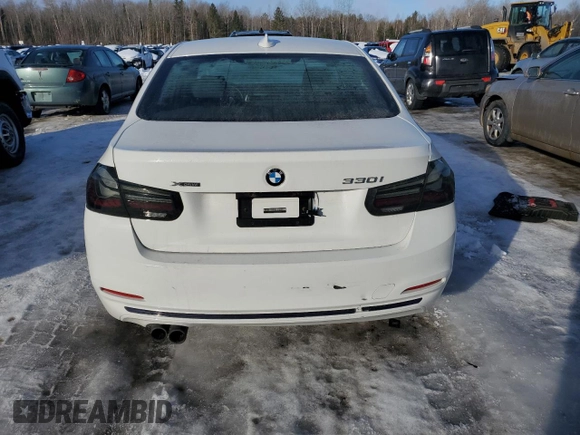 2017 BMW 3 Series 330i xDrive with VIN WBA8D9G57HNU58479, listed as a Copart auction lot 45282765 with Not Provided miles and Salvage Title. Bid and sale history available at carsss.com. Image 6.
