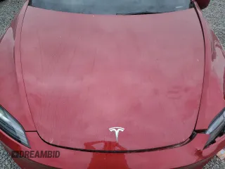 2025 Tesla Model 3 Long Range with VIN 5YJ3E1EA7SF938944, listed as a Copart auction lot 51677045 with 3,658 mi miles and Salvage title. Bid and sale history available at DreamBid. Image 11.