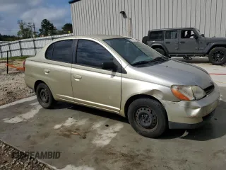 2001 Toyota ECHO with VIN JTDBT123110187750, listed as a Copart auction lot 51154505 with 25,620 mi miles and Salvage Title. Bid and sale history available at DreamBid. Image 4.