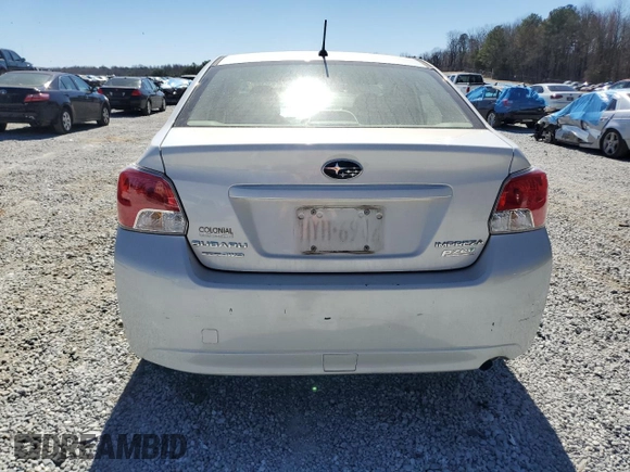 2012 Subaru Impreza 2.0i с VIN JF1GJAA63CH010618, выставлен на аукционе Copart как лот 46635385 с пробегом 88 046 миль миль и Списание • Salvage title. История ставок и продаж доступна на DreamBid. Изображение 6.