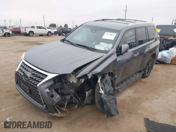2023 Lexus GX with VIN JTJAM7BX3P5349949, listed as a IAAI auction lot 41549864 with 28,358 mi miles. Bid and sale history available at carsss.com. Image 17.
