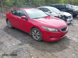 2008 Honda Accord Cpe EX-L with VIN 1HGCS12848A006715, listed as a IAAI auction lot 41868575 with 179,304 mi miles. Bid and sale history available at carsss.com. Image 1.