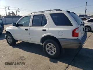 2001 Isuzu Rodeo S with VIN 4S2CK58W914331185, listed as a Copart auction lot 43748225 with 138,882 mi miles and Salvage Title. Bid and sale history available at DreamBid. Image 2.