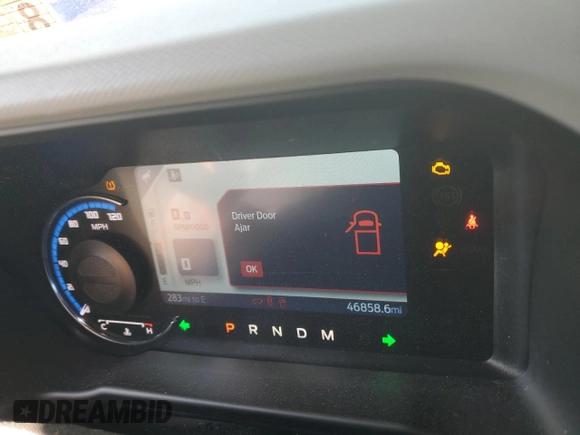 2023 Ford Bronco с VIN 1FMEE5DPXPLB63867, выставлен на аукционе Copart как лот 53782605 с пробегом 46 858 миль миль и Списание • Salvage title. История ставок и продаж доступна на DreamBid. Изображение 9.