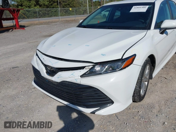 2020 Toyota Camry LE with VIN 4T1C11AK9LU315906, listed as a IAAI auction lot 41809360 with 97,401 mi miles. Bid and sale history available at carsss.com. Image 18.