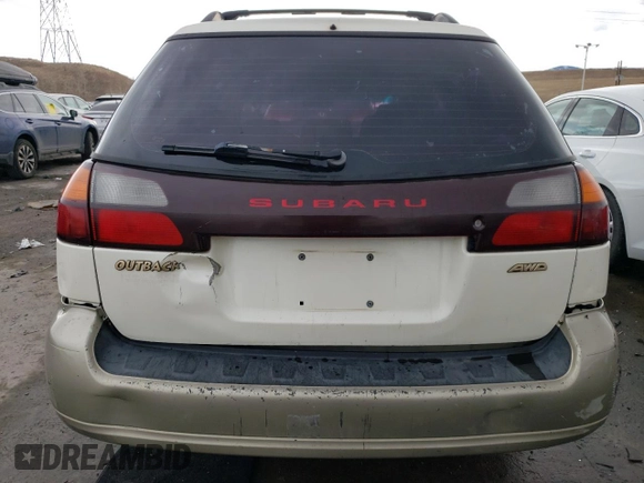 2002 Subaru Legacy Outback z VIN 4S3BH665X27650729, wystawiony jako Copart lot #44625065 z przebiegiem 345 754 mil mil oraz Szkoda całkowita • Salvage title. Historia ofert i sprzedaży dostępna na DreamBid. Obrazek 6.