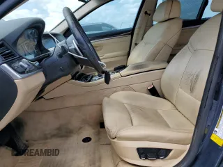 2011 BMW 5 Series 535i with VIN WBAFR7C51BC802751, listed as a Copart auction lot 53828355 with 125,624 mi miles and Clean Title. Bid and sale history available at carsss.com. Image 7.