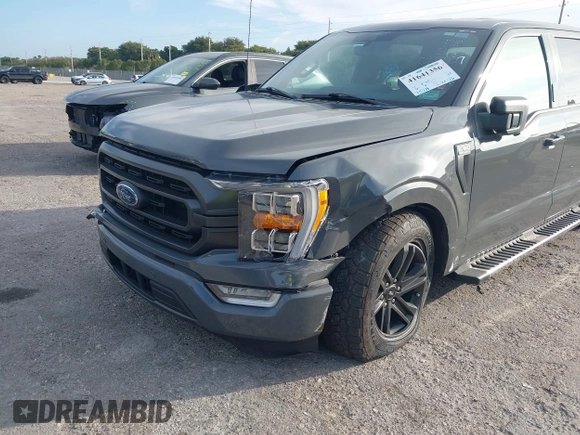 2021 Ford F-150 XL с VIN 1FTEW1CP1MFC20057, выставлен на аукционе IAAI как лот 41641356 с пробегом 75 217 миль миль и . История ставок и продаж доступна на DreamBid. Изображение 6.
