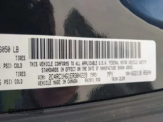 2014 Chrysler Town & Country S with VIN 2C4RC1HG1ER304229, listed as a IAAI auction lot 41807902 with 139,266 mi miles. Bid and sale history available at carsss.com. Image 9.